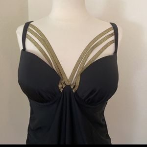 COPY - NWOT Cacique Strappy Tankini
